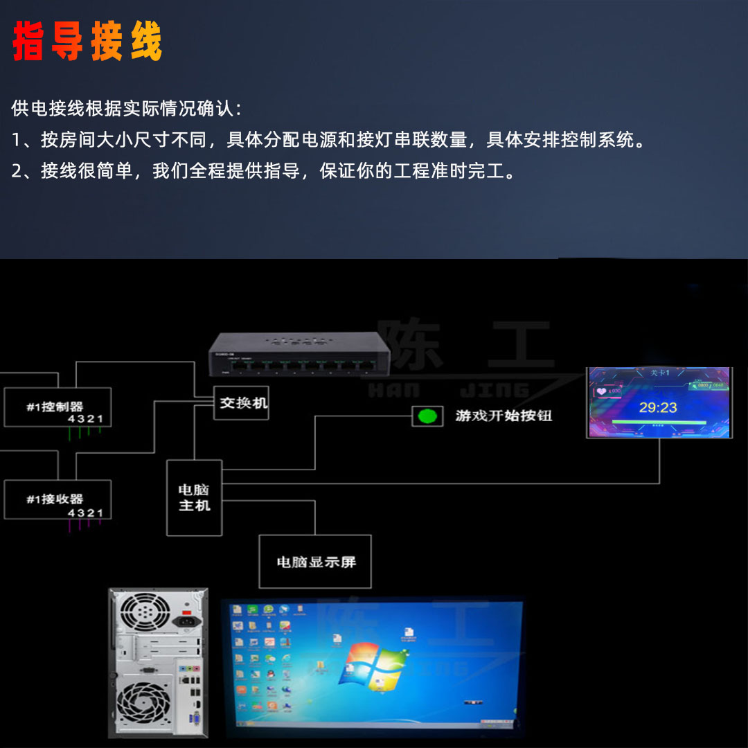 游戏地砖灯